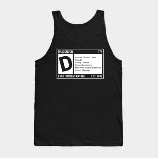 Rated D Tank Top